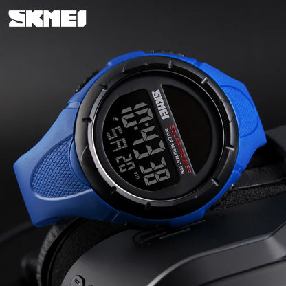 SKMEI 1405 Solar-Powered Men's Digital Sports Watch