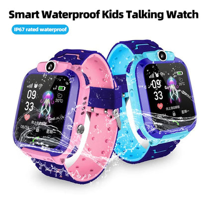 Q12 Kids Smart 2G Call Phone Watch Waterproof Mother Children GPS Monitor Boy Girls SOS Child Sports Digital Watches Tracker