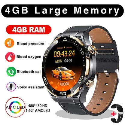 2024 New Original for Huawei Smart Watch Men Extraordinary Master 4GB Memory Sports Tracker AMOLED NFC Bluetooth Call smartwatch