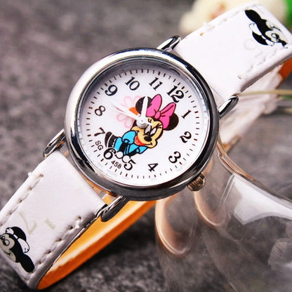 Disney Minnie Cute Cartoon Girls Kids Quartz Watch