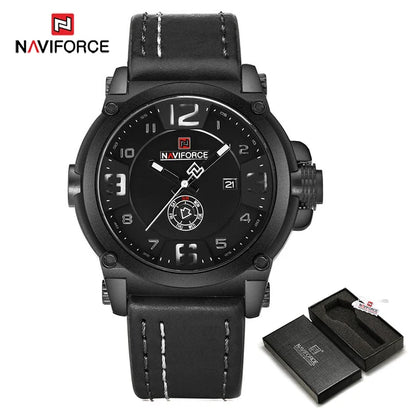 NAVIFORCE 9099 Men’s Quartz Watch: Rugged Style Meets Reliable Performance