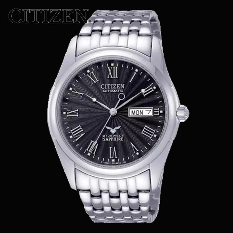 Citizen Automatic Self-Wind Steel Belt Men's Watch NH8240-57E