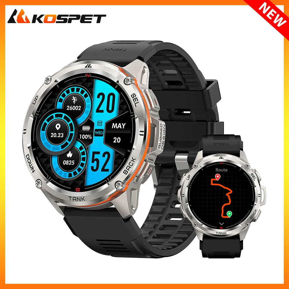 KOSPET Tank T3 Ultra GPS Smartwatch: The Ultimate Fitness and Lifestyle Companion