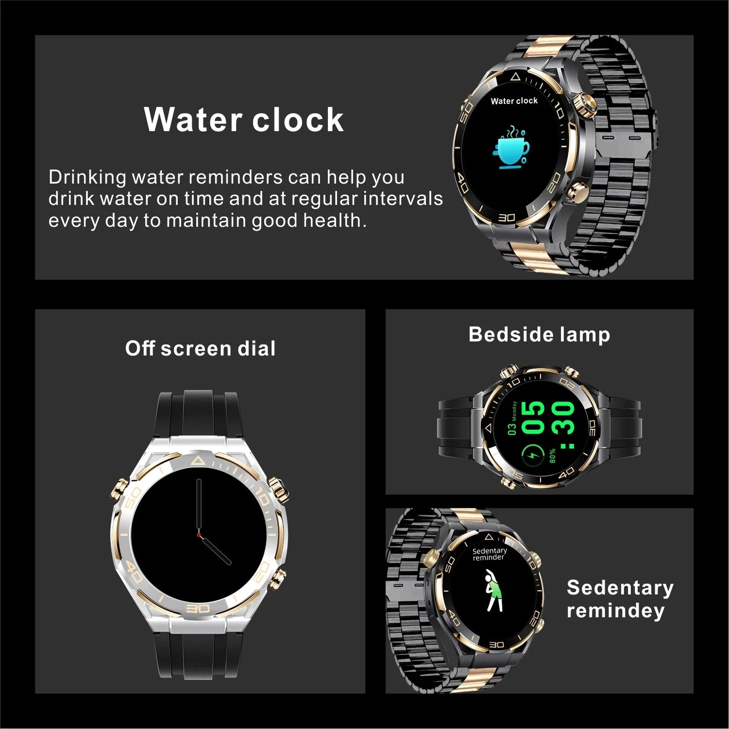 2024 New Original for Huawei Smart Watch Men Extraordinary Master 4GB Memory Sports Tracker AMOLED NFC Bluetooth Call smartwatch