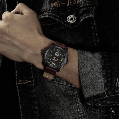 NAVIFORCE 9099 Men’s Quartz Watch: Rugged Style Meets Reliable Performance