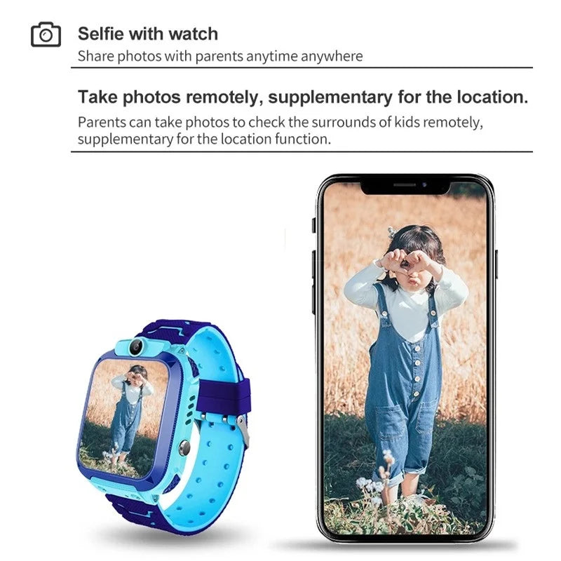 4G Kids Smart Watch Sos Location Camera Children Mobile Phone Voice Smartwatch With Sim Card Children Smart Watches For Girl Boy