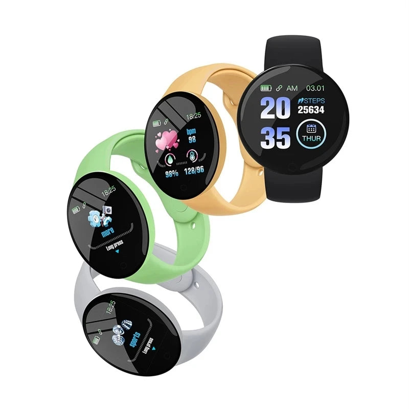 Digital Fitness Tracker Kids Smart Watch - Waterproof