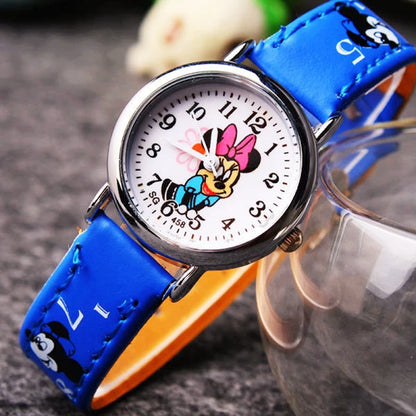 Disney Minnie Cute Cartoon Girls Kids Quartz Watch