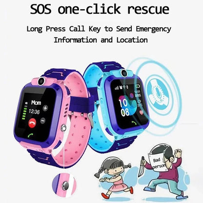 4G Kids Smart Watch Sos Location Camera Children Mobile Phone Voice Smartwatch With Sim Card Children Smart Watches For Girl Boy