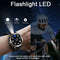 Adventure smartwatch for men with flashlight LED feature and SOS mode for outdoor activities