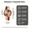 Fashionable waterproof watch by Alcom Distribution with rose gold metal strap and 36mm dial diameter