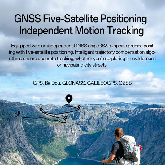 Rugged outdoor smartwatch 21-day battery with five-satellite positioning and motion tracking for explorers