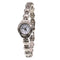 Silver heart design bracelet watch for women by Alcom Distribution with quartz movement