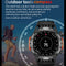 Alcom Distribution fitness tracker with Bluetooth showing outdoor compass feature for navigation