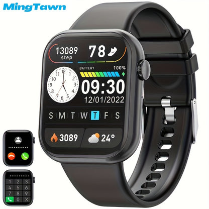 Advanced Smartwatch Pro - 1.85-inch HD Display, Wireless Calling, Multiple Sports Modes, 100+ Exercise Methods, Fitness Tracker, Heart Rate Monitor, and Sleep Quality Tracker