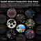 GT5 Pro smartwatch for men by Alcom Distribution displaying multiple customizable round watch faces and widgets