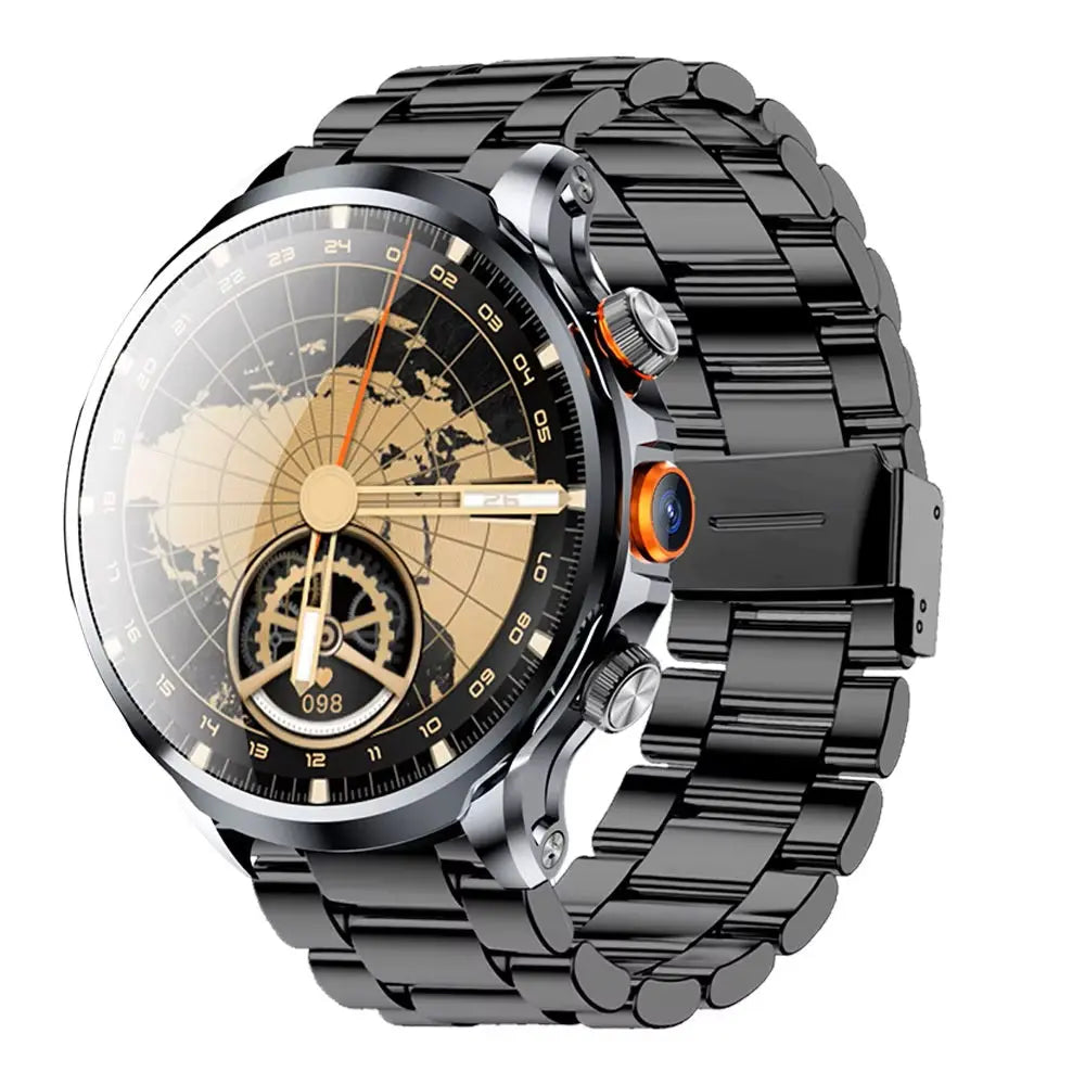 Alcom Distribution GPS smart watch fitness tracking with sleek design and multifunctional features