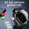 Stylish GPS smart watch fitness tracking with a sleek design and touchscreen for calling and notifications