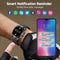 LIGE flashlight smartwatch for men with smart notification reminder feature displayed on a wrist