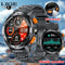 LIGE flashlight smartwatch for men featuring LED flashlight and health monitor functions