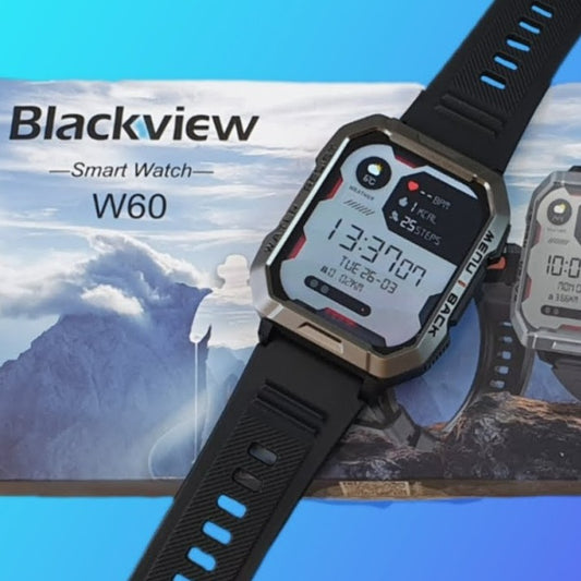 Blackview W60 2024 Smart Watch for Outdoor With Emergency Lighting Bluetooth Calling