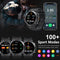 Alcom Distribution MEVADEN smart watch fitness tracker rugged black GPS smartwatch showing sport modes heart rate
