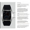 Alcom Distribution racing dashboard LED sports watch with black strap and car gauge style LED dial